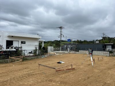 建設前敷地全景